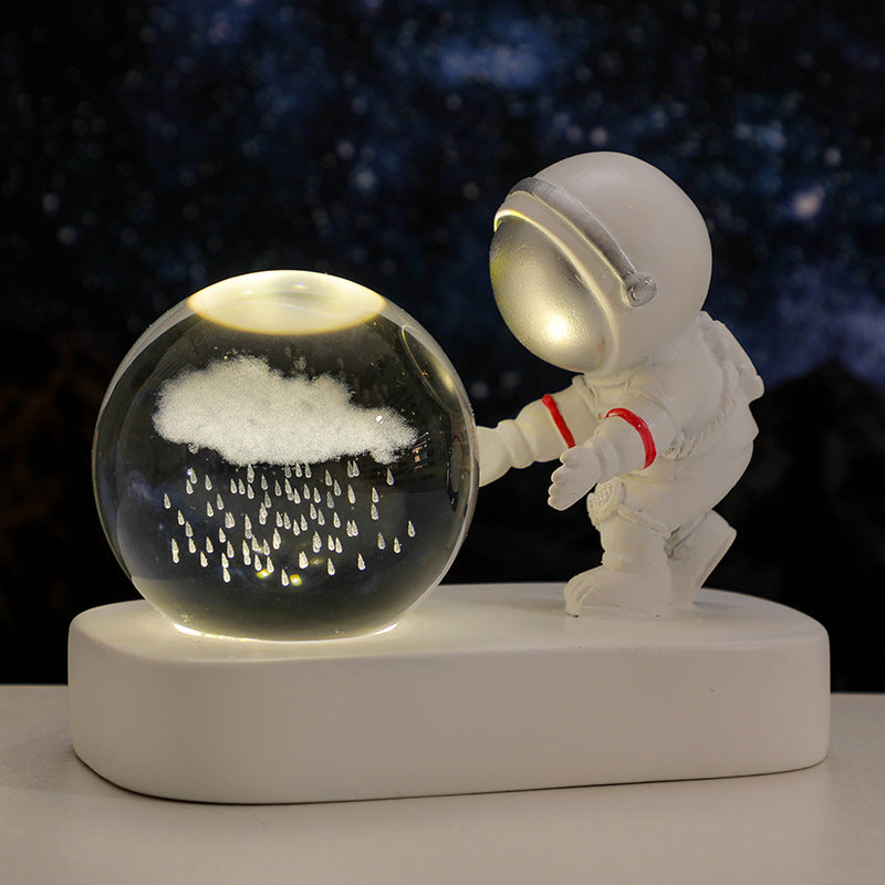 Astronaut Galaxy Projector Night Light – Starry Sky LED Lamp