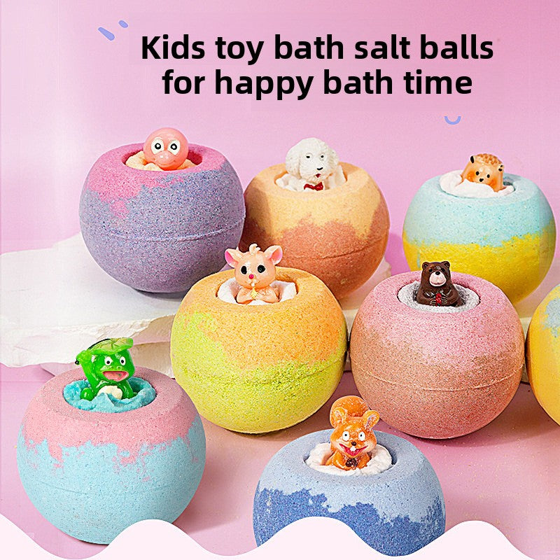 Kids’ Fun Bath Salt Balls – Gentle, Moisturizing & Playful
