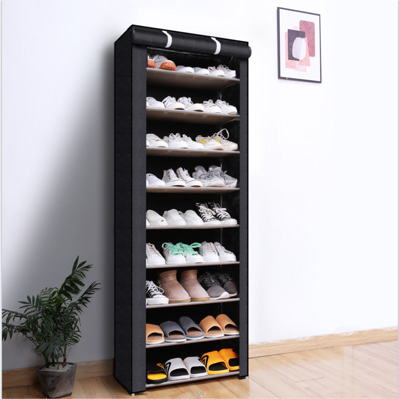 Multi-Tier Dustproof Shoe Rack Organizer