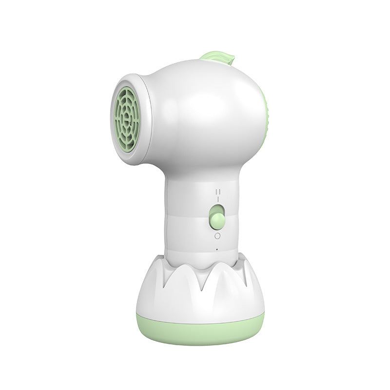 Wireless Baby Hair Dryer – Quiet Low-Noise Cordless Blow Dryer with Hot & Cool Settings