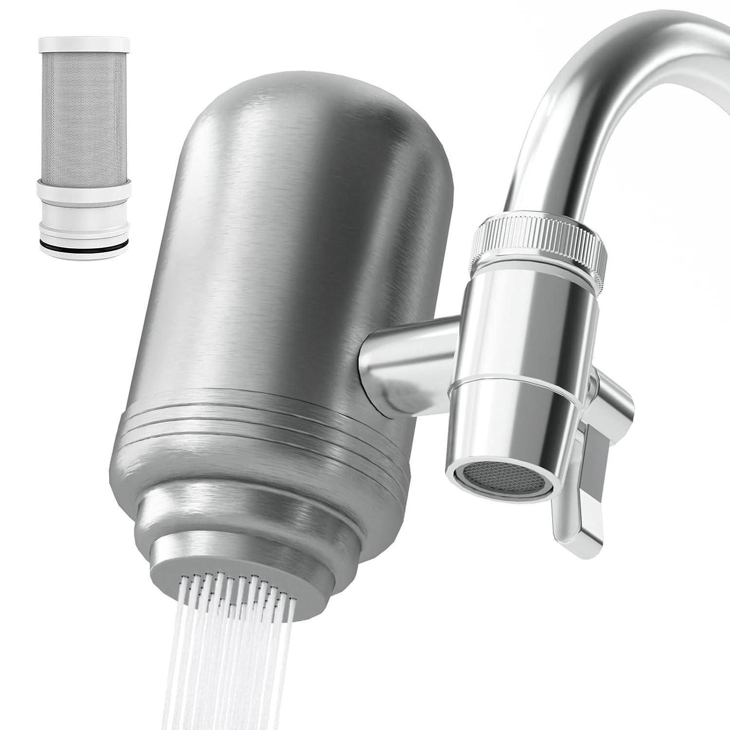 304 Stainless Steel Faucet Water Filter