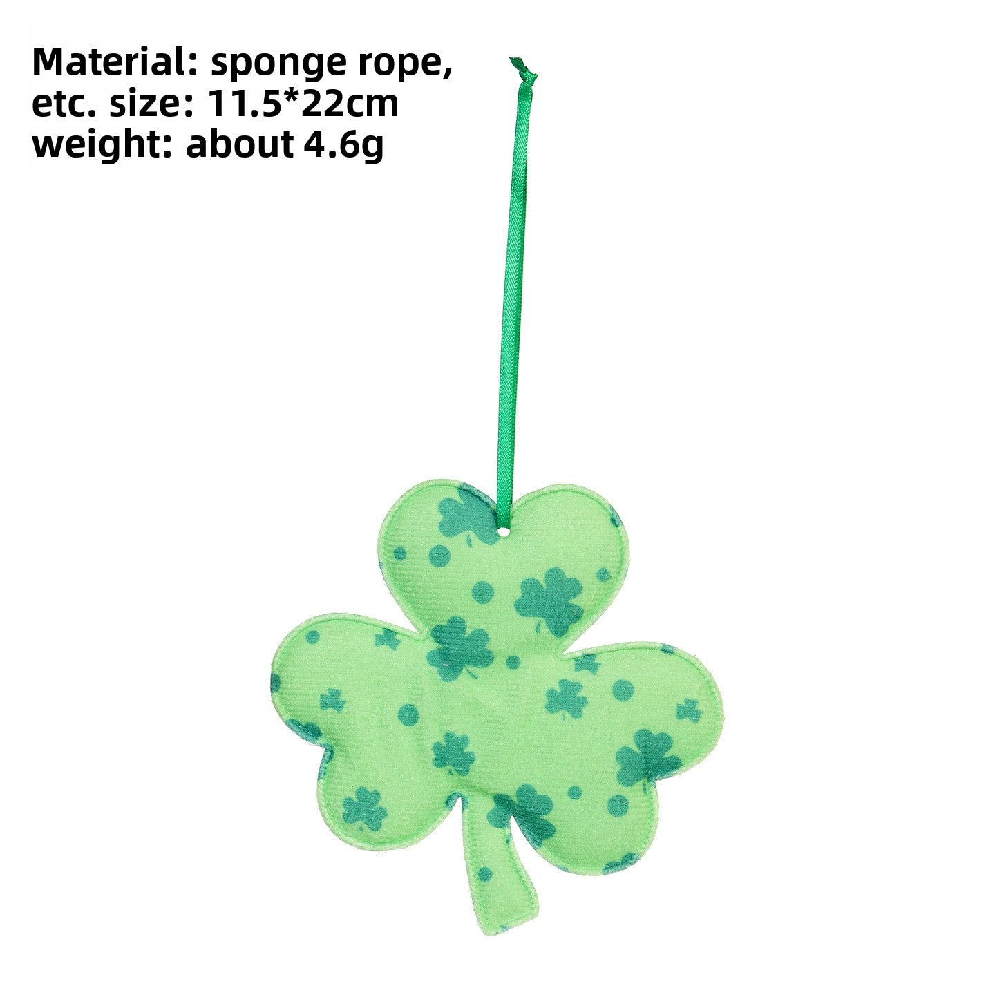 St. Patrick’s Day Clover Hanging Decoration – Festive Holiday Party Pendant