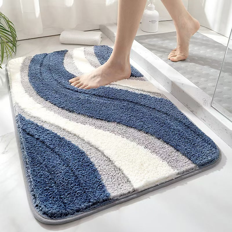 Quick-Dry Floor Mat – Non-Slip Absorbent Soft Rug for Bathroom & Home