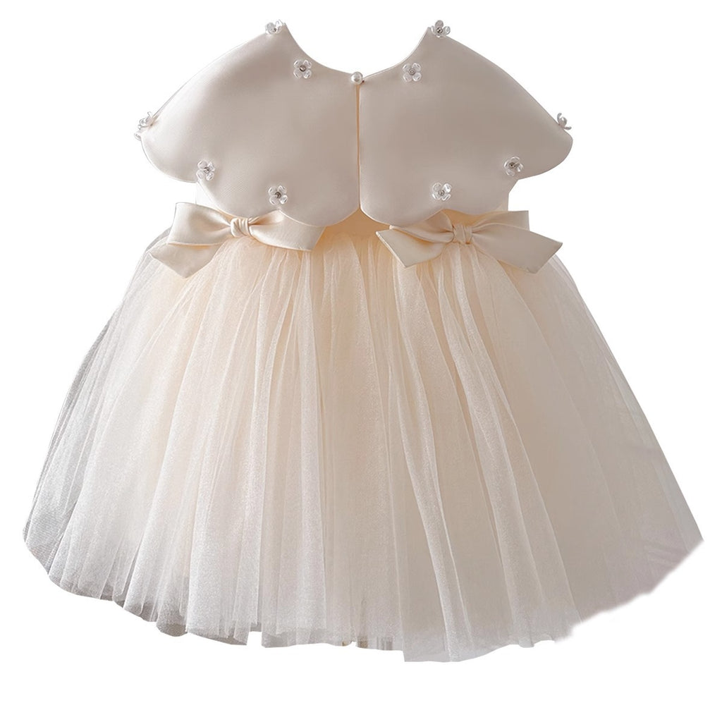 Girls Princess Tutu Dress with Elegant Shawl – Formal Party & Celebration Dress