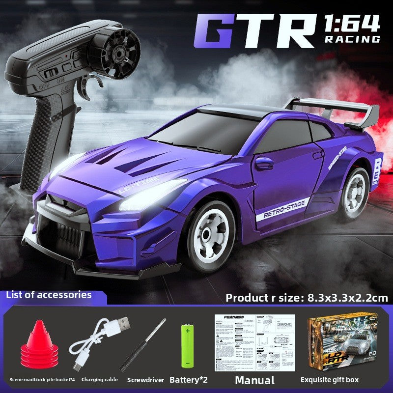 Scale 4WD Drift Remote Control Car with LED Lights