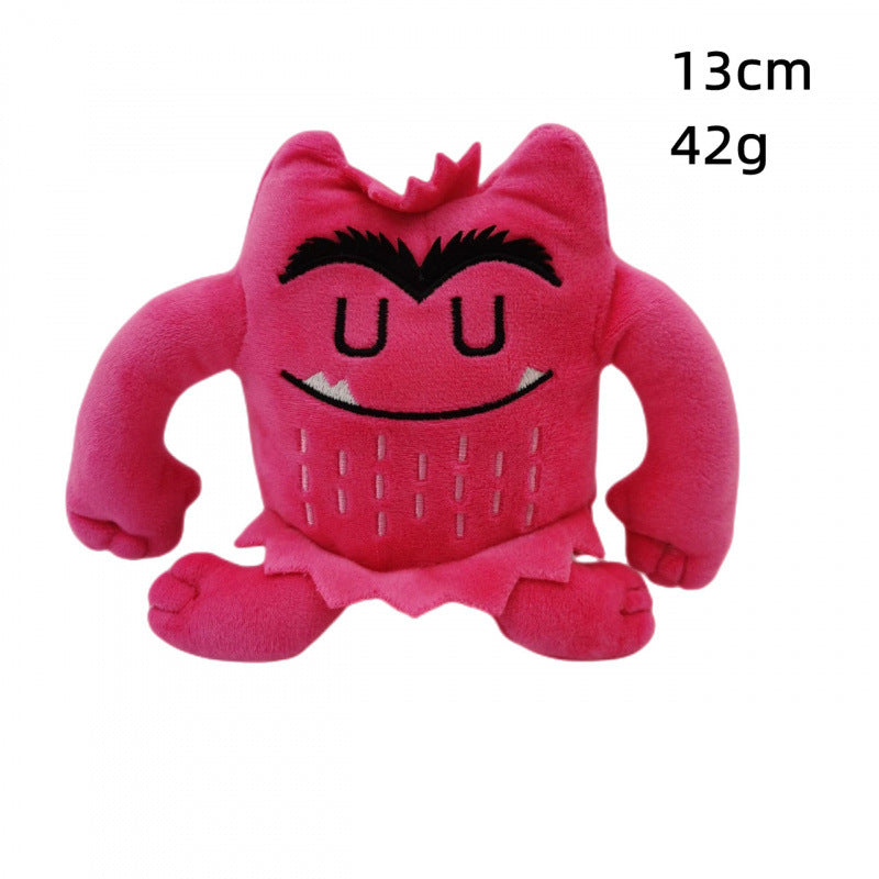 Mini Monster Plush Toy – Soft Stuffed Doll with PP Cotton Filling