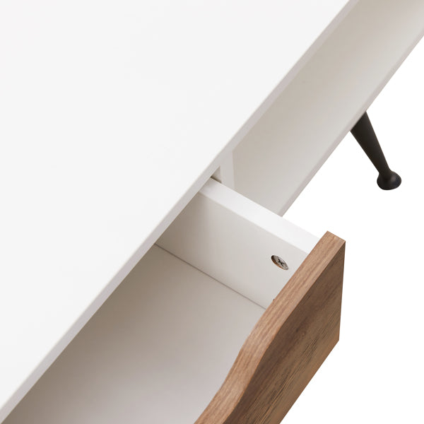 Storage Coffee Table – White