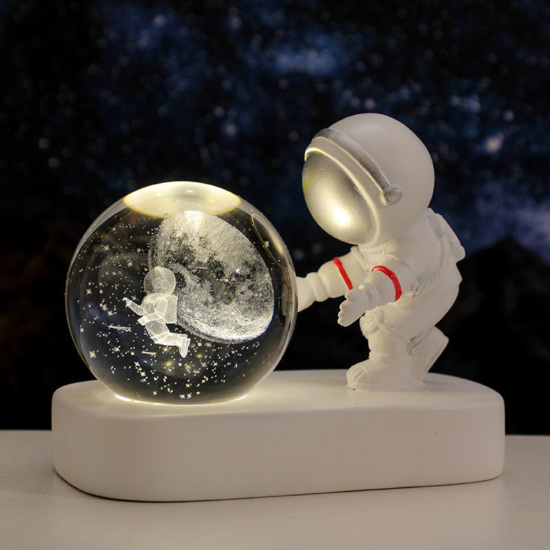 Astronaut Galaxy Projector Night Light – Starry Sky LED Lamp