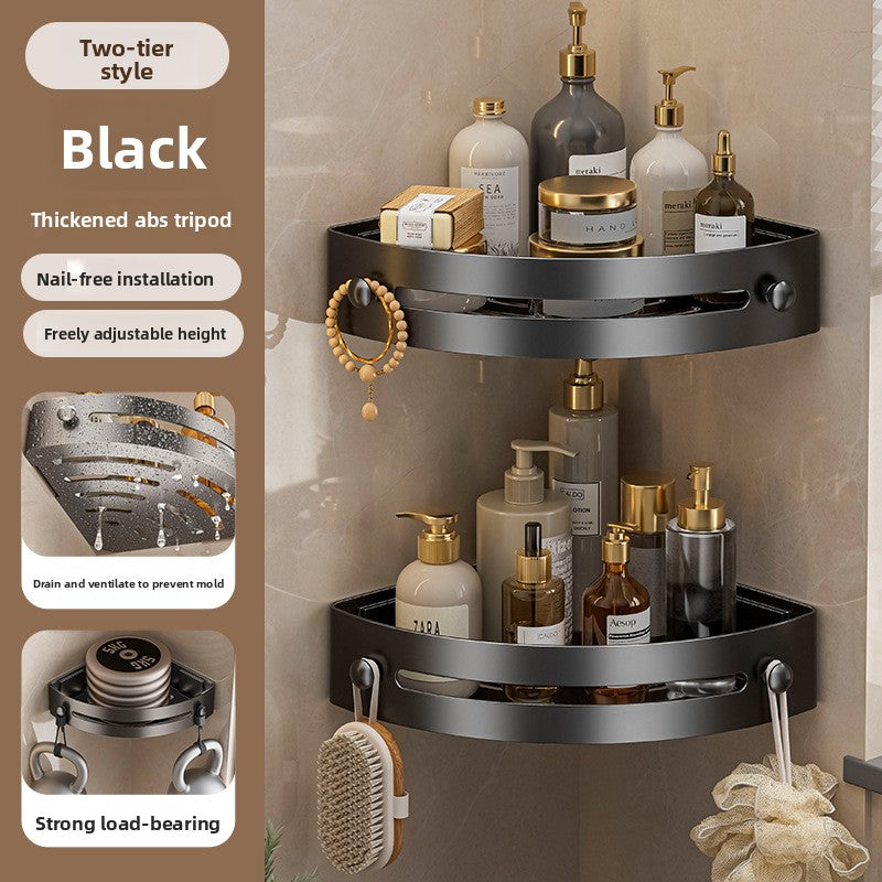Bathroom Corner Shelf – No-Drill Multi-Layer Storage Rack