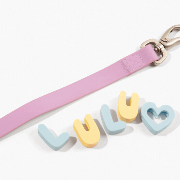 Silicone Letter Charm – Personalized Pet Collar Name Tag