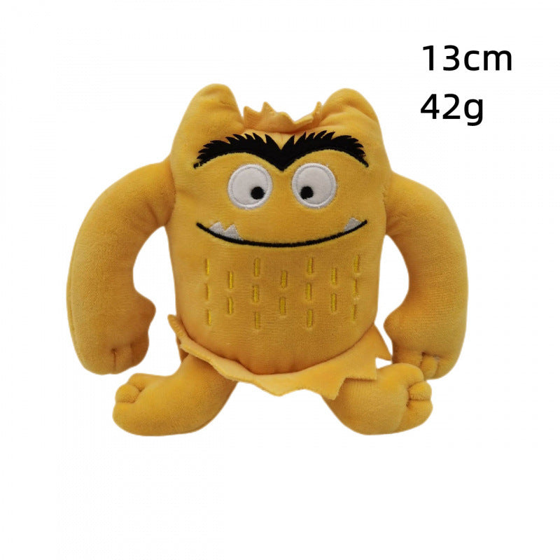 Mini Monster Plush Toy – Soft Stuffed Doll with PP Cotton Filling