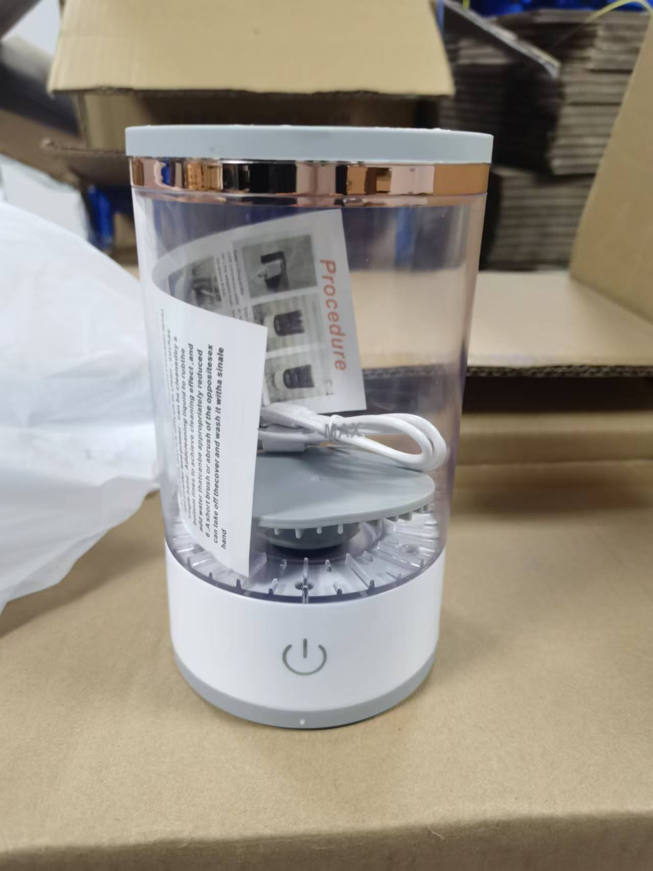 Ultrasonic Makeup Brush Cleaner – UV Sterilizing Beauty Tool