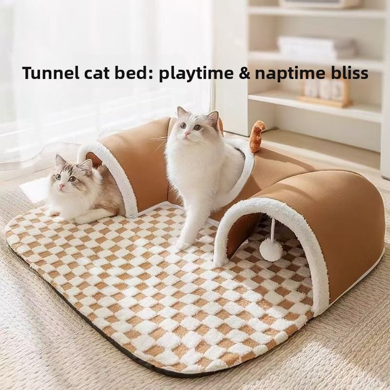 Wooden Cat Bed Shelter – Cozy Year-Round Retreat
