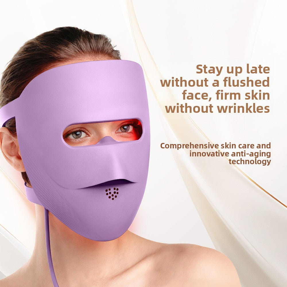 LED Photon Therapy Face Mask – 4-Mode Rechargeable Light Therapy Beauty Device