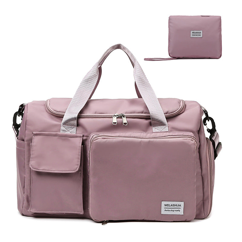 Waterproof Gym & Travel Duffel Bag – Wet Dry Separation with Shoe Compartment