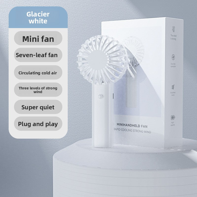 Mini Portable Fan – USB Rechargeable Pocket Cooling Fan