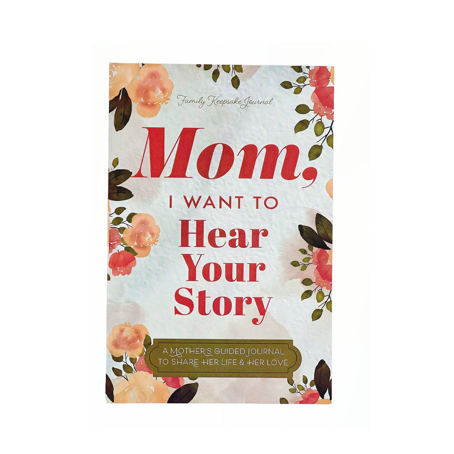 “Dad, I Want to Hear Your Story” Journal – Memory Keepsake Notebook