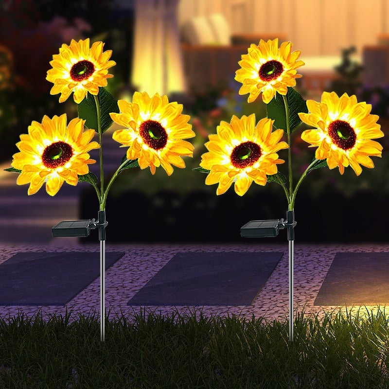 Solar Flower Garden Light – Decorative Outdoor LED Lamp