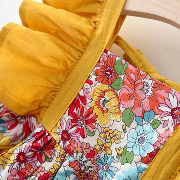 100% Cotton Baby Princess Dress – Elegant Toddler Party & Wedding Outfit (6M–3Y)