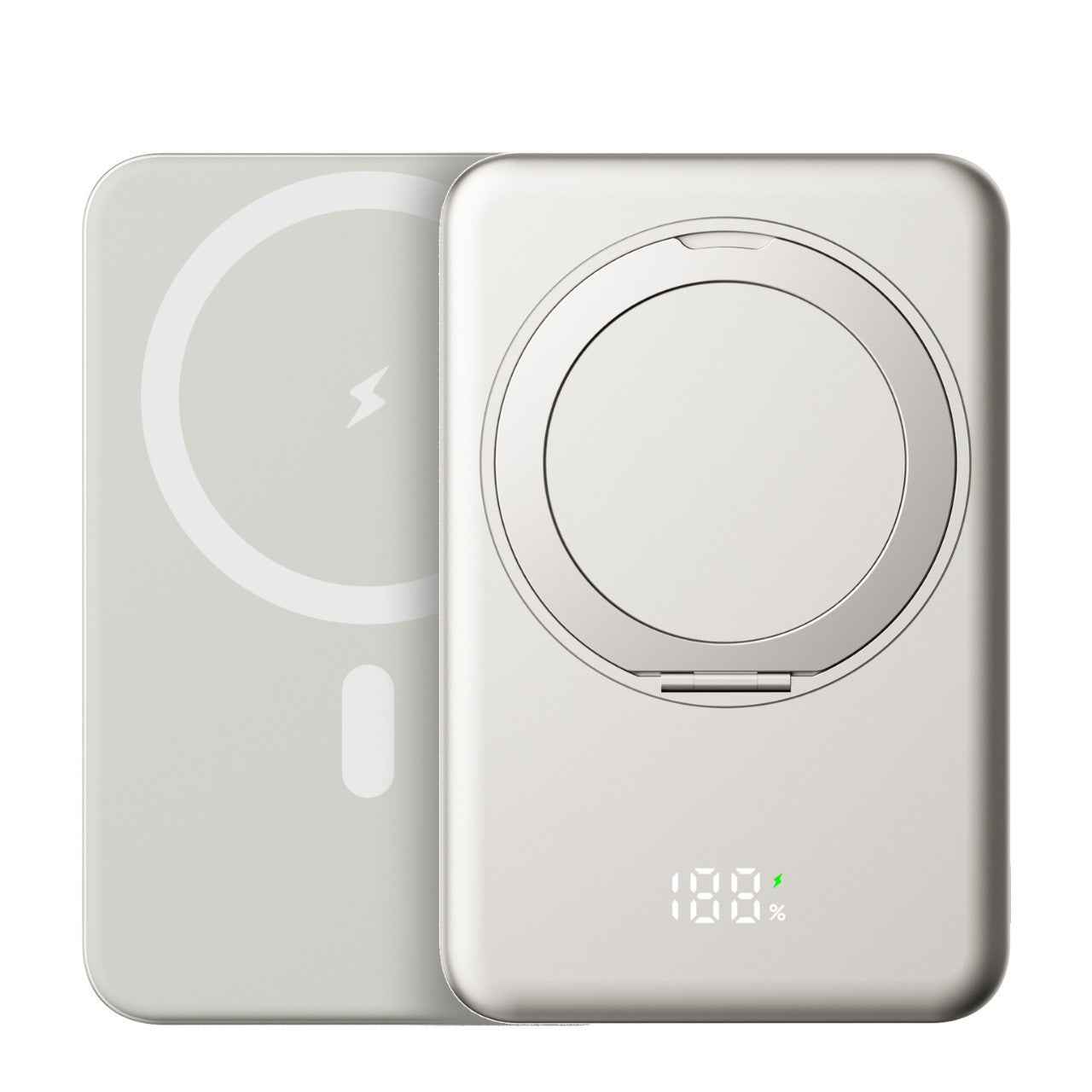 Magnetic Wireless Power Bank – 10,000mAh Fast Charging Portable Charger with Stand