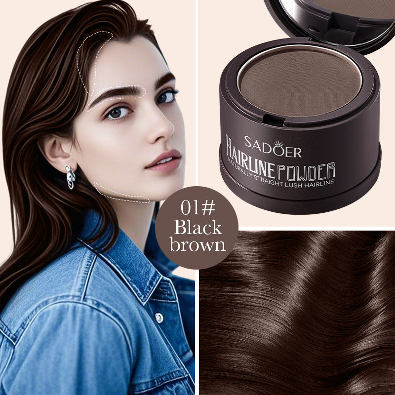 Hairline Contour Powder – Long-Lasting Waterproof Hair Filling Shadow