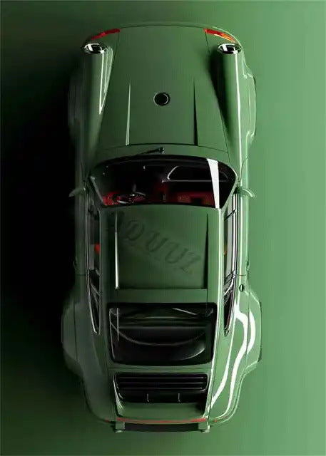 Sports Cars Frameless Canvas Wall Art – Waterproof High-Definition Inkjet Painting