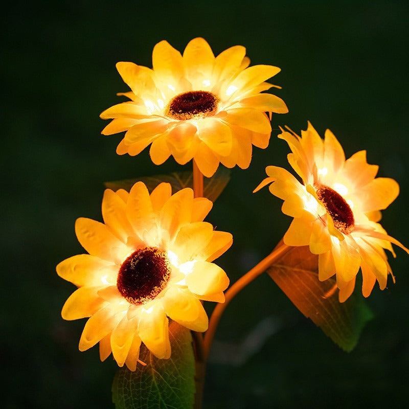 Solar Flower Garden Light – Decorative Outdoor LED Lamp