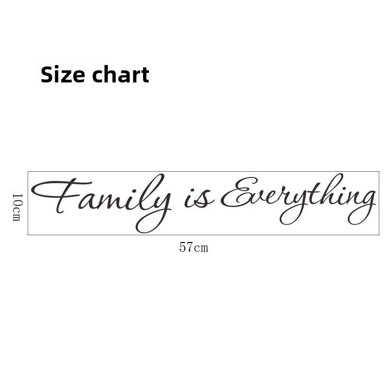 Waterproof Inspirational Quote Wall Sticker – Self-Adhesive PVC Home Decor Decal