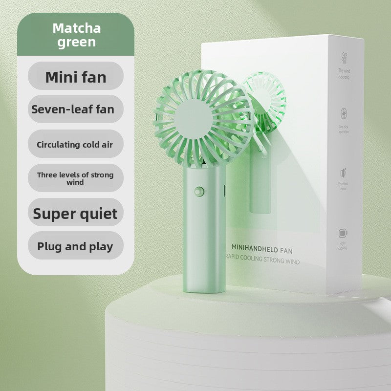 Mini Portable Fan – USB Rechargeable Pocket Cooling Fan