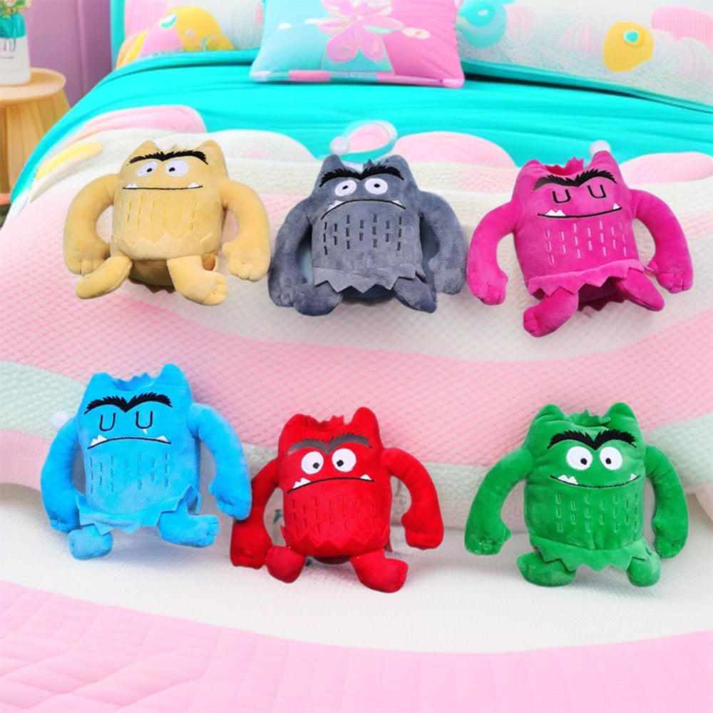 Mini Monster Plush Toy – Soft Stuffed Doll with PP Cotton Filling