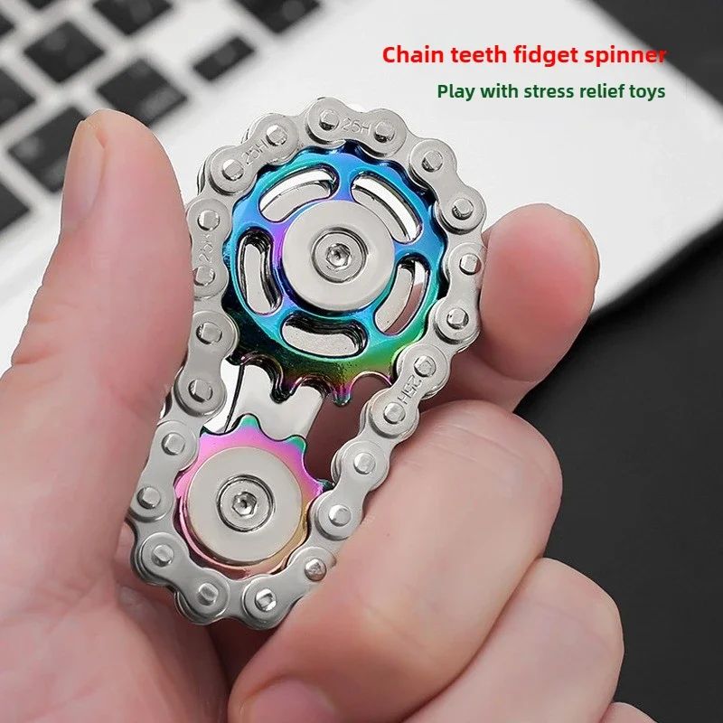 Metal Fidget Spinner – Stress Relief Desk Toy