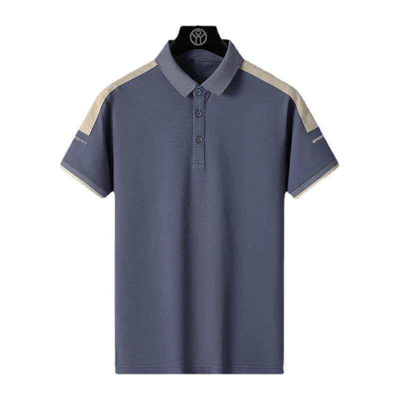 Men’s Slim Fit Cotton Blend Polo Shirt – Lightweight Short Sleeve Summer Top