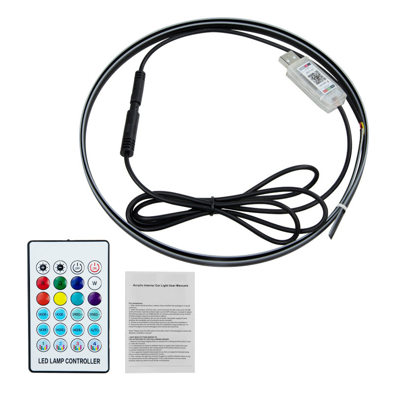 RGB LED Car Interior Light Strip