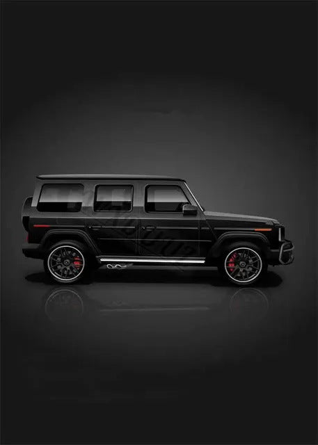 Sports Cars Frameless Canvas Wall Art – Waterproof High-Definition Inkjet Painting