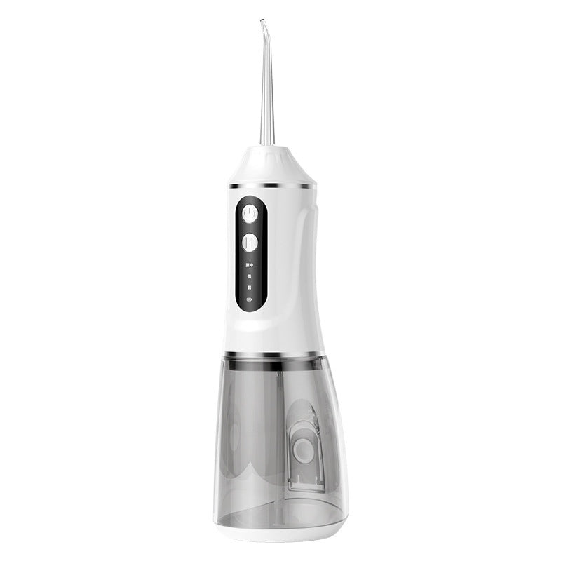 Portable Electric Dental Irrigator – Waterproof Cordless Water Flosser (300–400ml)