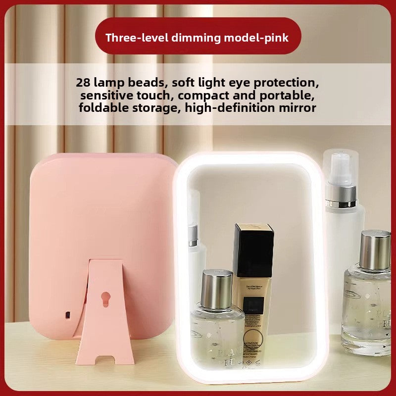 LED Foldable Makeup Mirror