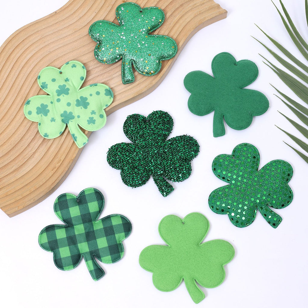 St. Patrick’s Day Clover Hanging Decoration – Festive Holiday Party Pendant