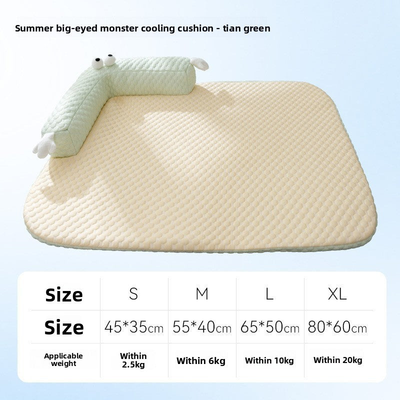 Pet Cooling Mat – Breathable Summer Sleeping Pad for Pets