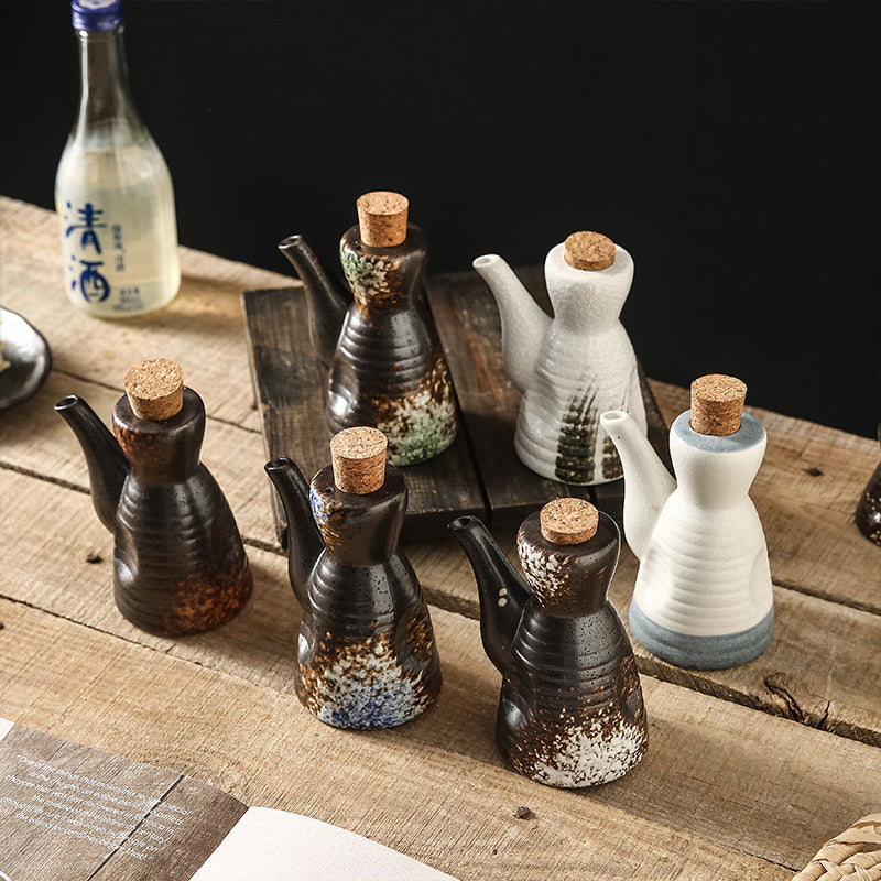 Japanese Ceramic Seasoning Set – Elegant Dining Tableware