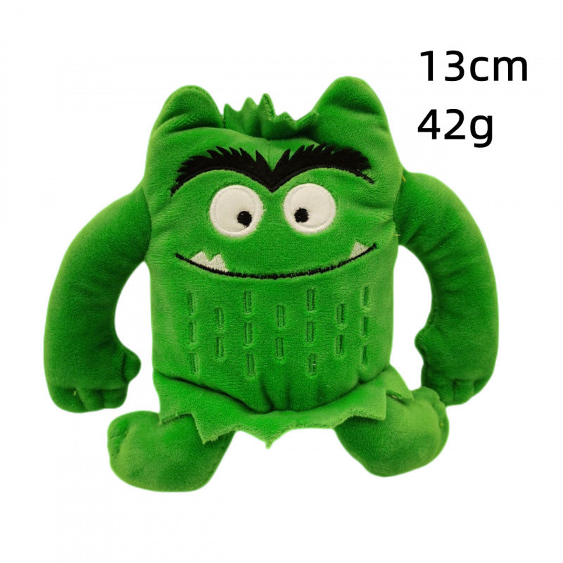 Mini Monster Plush Toy – Soft Stuffed Doll with PP Cotton Filling