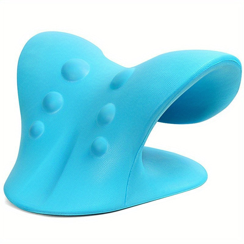 Ergonomic Cervical Massage Pillow – C-Shape Neck Support with Acupressure