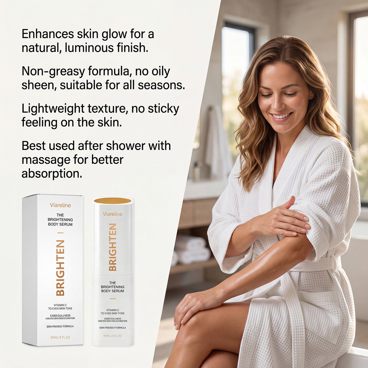 Brightening Body Essence – Lightweight Hydrating Skin Serum