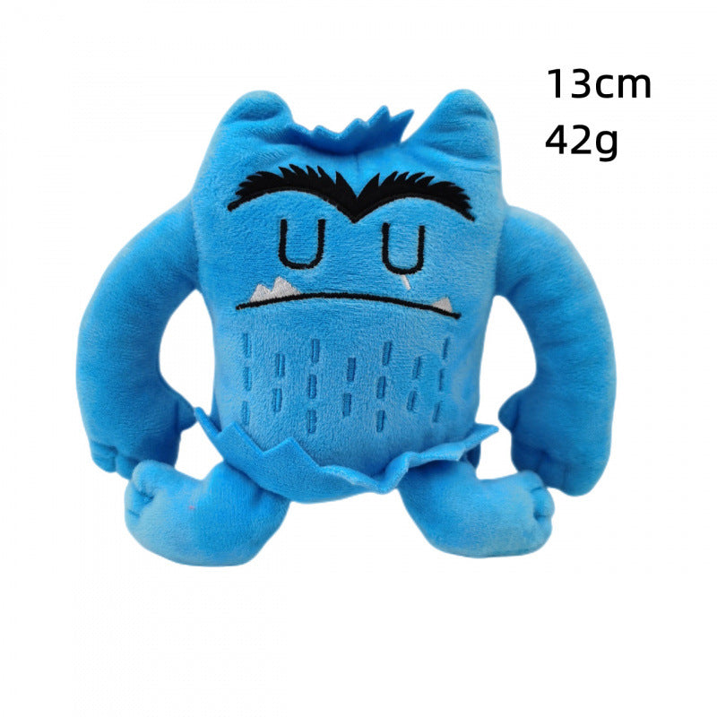 Mini Monster Plush Toy – Soft Stuffed Doll with PP Cotton Filling