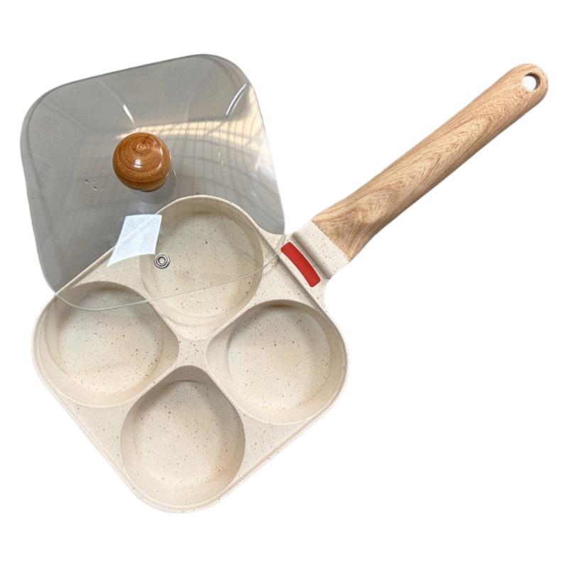 Four-Hole Frying Pan – Non-Stick Breakfast Egg Cooker