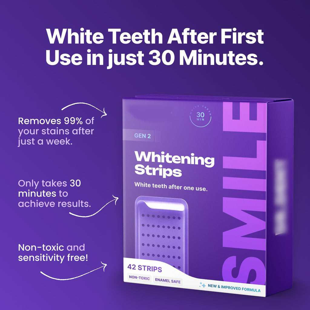 Teeth Whitening Strips – Enamel-Safe Brightening Patches