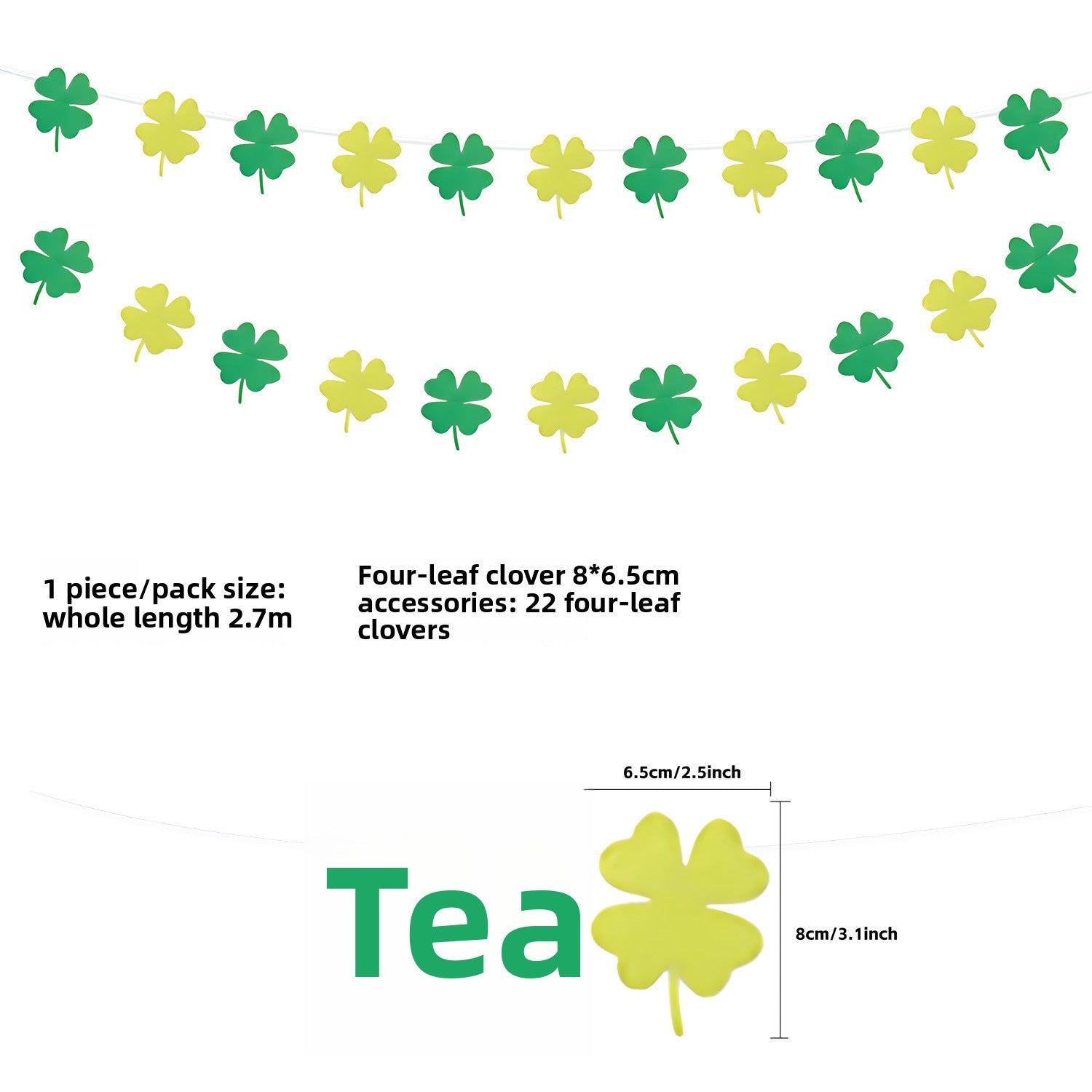 St. Patrick’s Day Party Decoration Set – Festive Hanging Decorations & Banner Kit