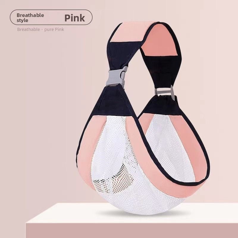 Ergonomic Baby Carrier – Lightweight Breathable Infant Waist & Horizontal Carry Sling