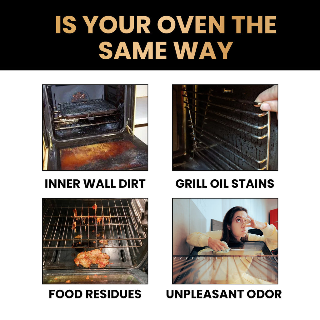 Oven & Grill Cleaner – Powerful Degreasing Spray