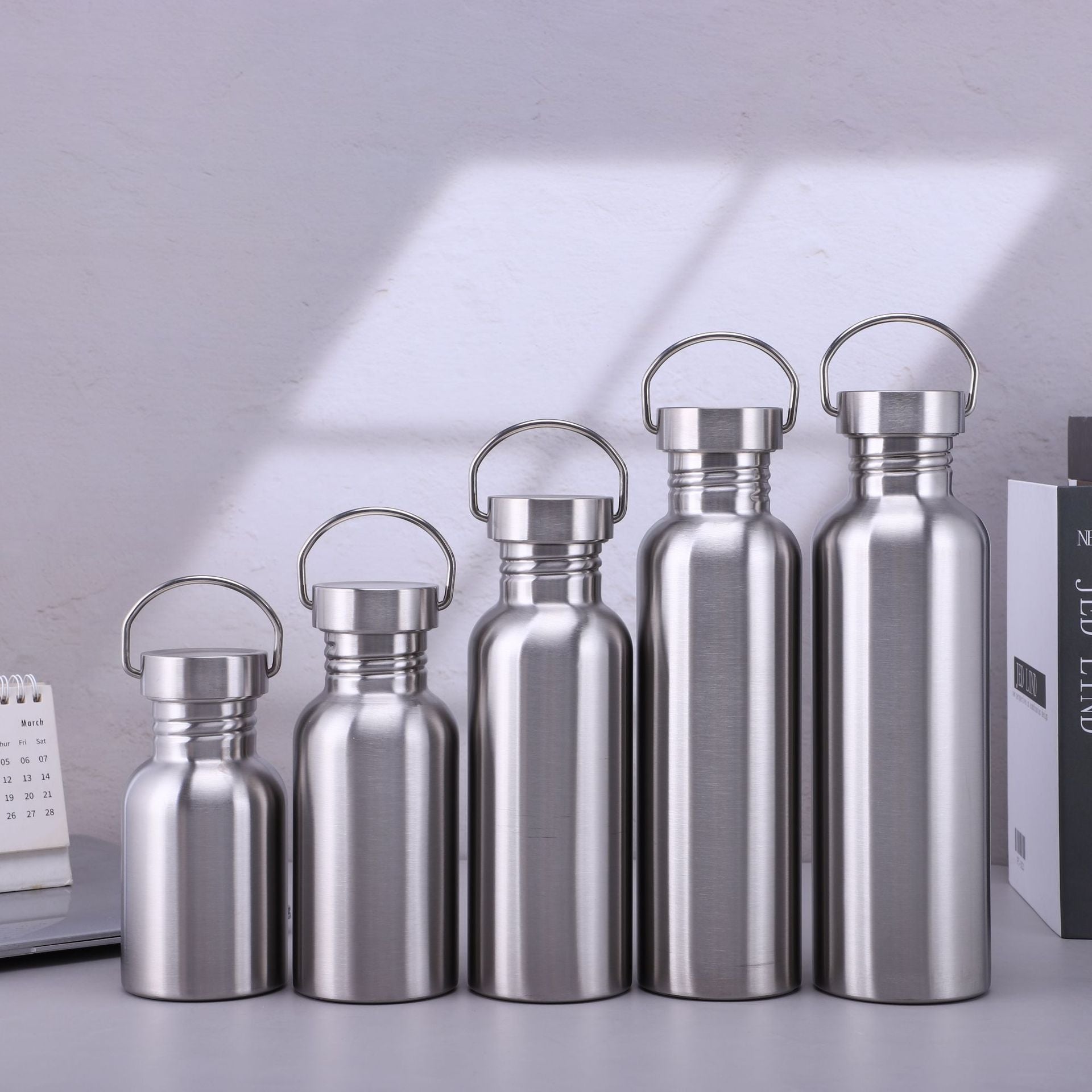 Stainless Steel Water Bottle – Portable Reusable Drinking Bottle