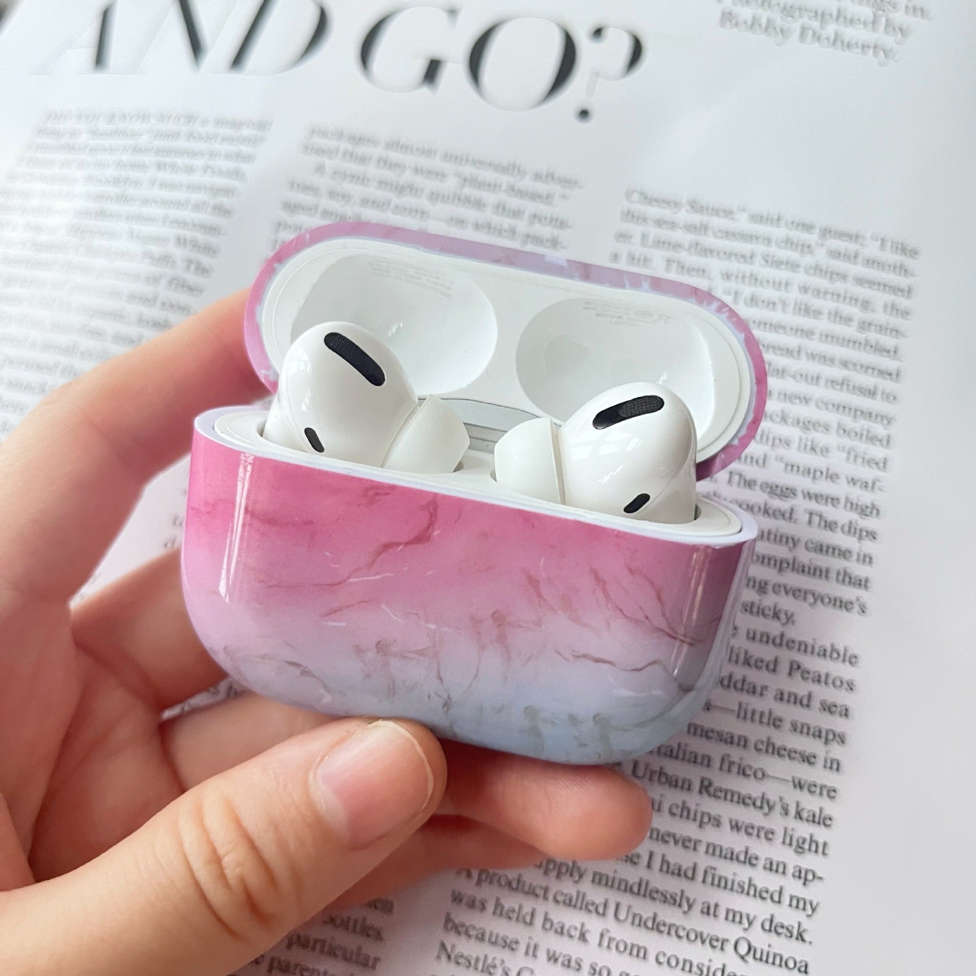 Marble AirPods Case – Protective Airpod case